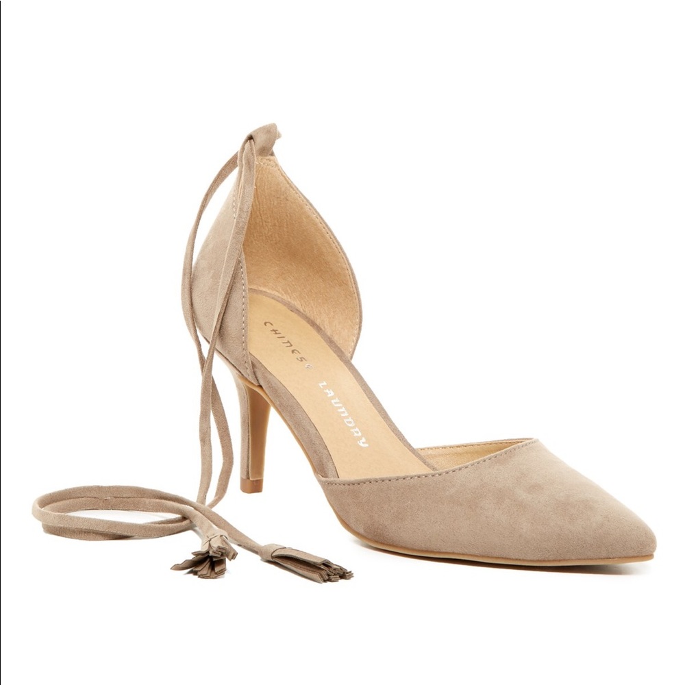 Chinese Laundry Olinda Lace D’orsay Pump Heels
